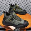 Dağcılık erkek ayakkabıları sonbahar ve kış açık hava sporları boş zaman sonbahar koşu kaymaz şantiye işi büyük beden iş güvenliği gelgit ayakkabısı
