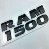 Schwarzer Dodge Ram 1500 Emblem-Badge-Satz für einen eleganten Fahrzeuglook**