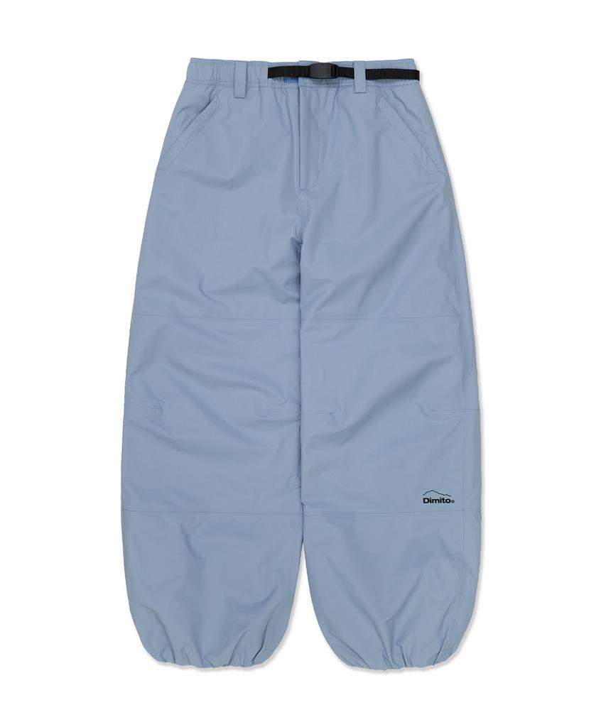 DIMITO Air Vent Banded Pants (Wide Fit Lv.1) Slate Blue
