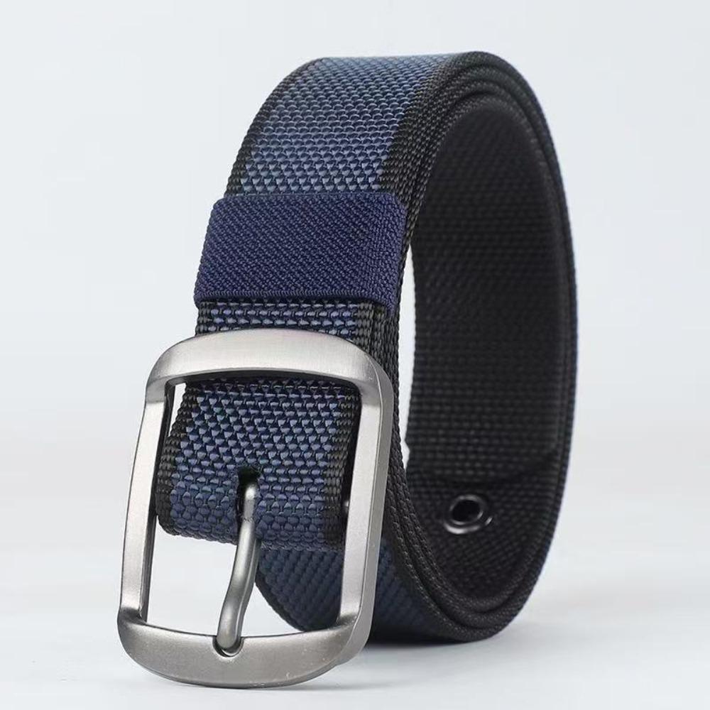 3.5cm Wide Woven Strap Belt 120cm Length Casual Belt For Men Adjustable Waist Belt  For Jeans