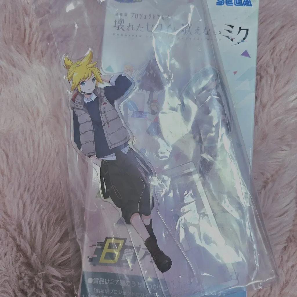 Pseka Prosecca Movie Version Acrylic Lawson Kuji B Award Sega Lin Ren In-person