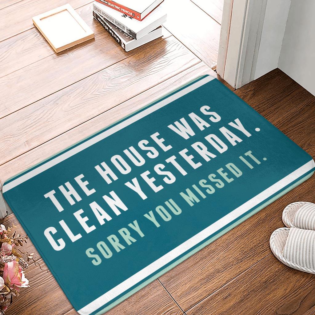 The Neighbors Have Better Stuff Funny Front Door Mat Anti-Slip Indoor Quick Dry Doormat Floor Bath Entrance Rug Carpet