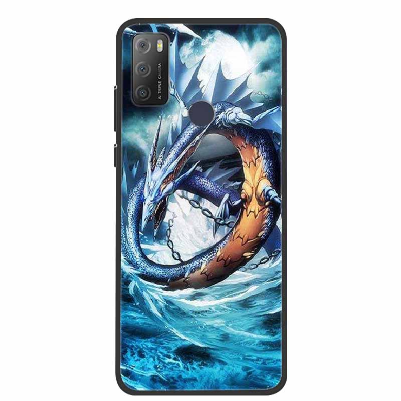 For Alcatel 1S 2021 Case Silicone Waterproof TPU Soft Phone Case For Alcatel 1S 1 S 2020 Capa Cartoon Coque Funda For 1SE 2020