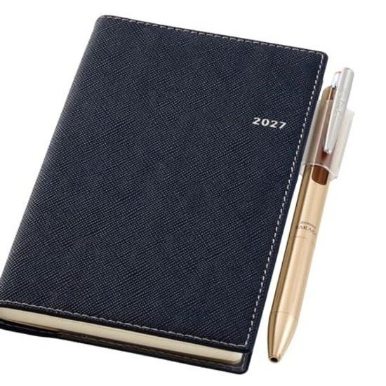 NOLTY Planner 2027 Weekly Pocket Casual 1 Navy 1503 (Starts December 2026)