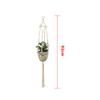 Hanging Plant Handmade Macrame Plant Hanger Flower Pot Planter Hanger Wall Decor Courtyard Garden Hanging Planter Hanging Basket
