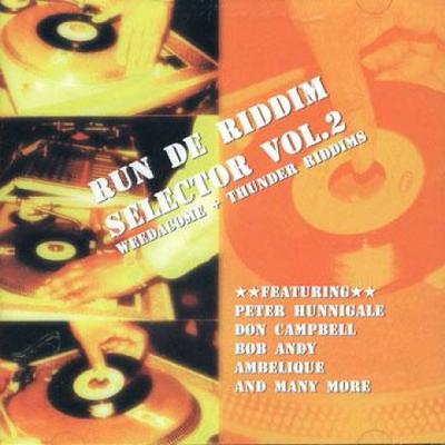 CD VARIOUS - Run De Rhythm Selector Volume 2 (We CRCD3043 Jet Star 2001 UK Reggae, Ska & Dub