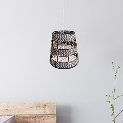 Ceiling Lantern Cover Weave Rope Lampshade Dustproof Light Shade Lamp for Hallway Hotel Dining