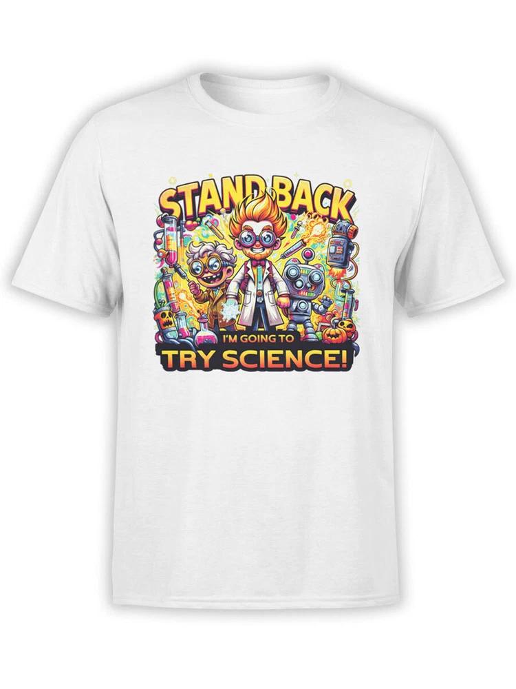 Science Tshirt Collection Try Science Tshirt Unisex S