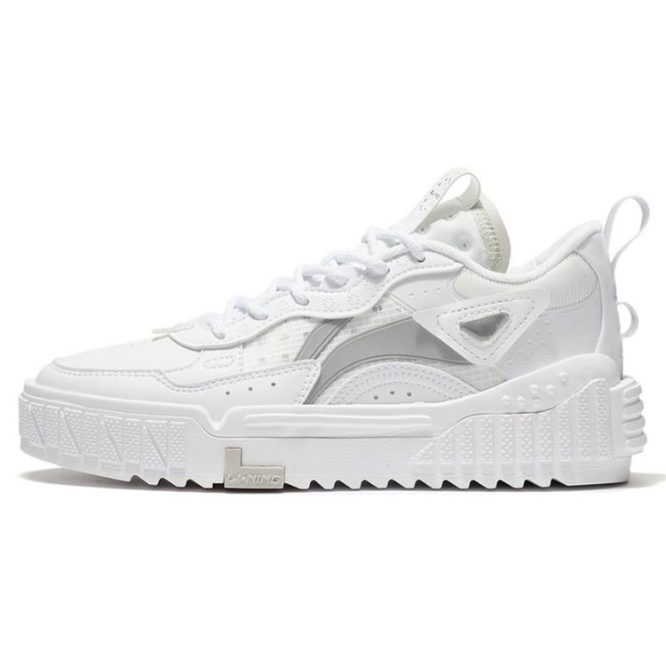 New LiNing New Journey Low Top Skateboard Shoes Women's White AGCS076-1