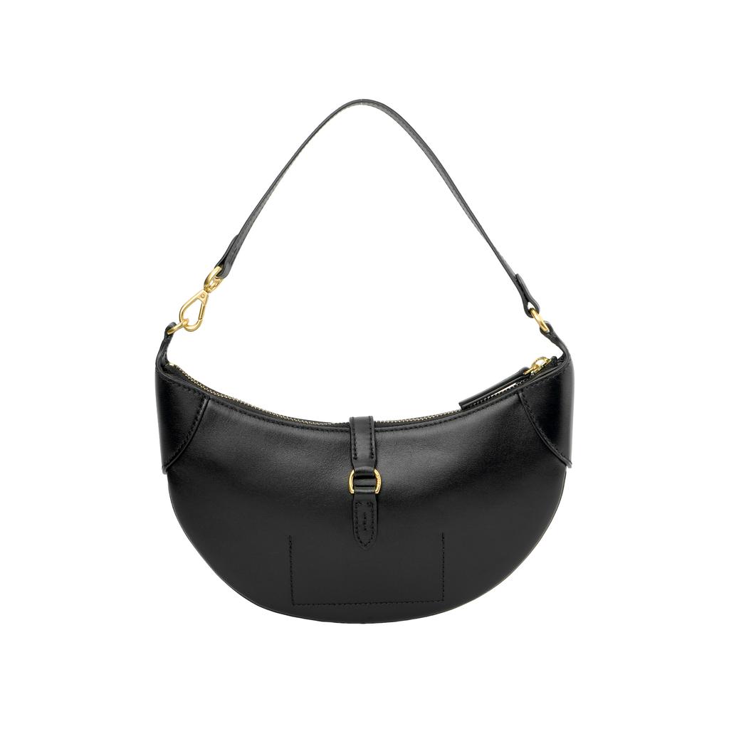 Polo Ralph Lauren Adjustable Strap Dumpling Bag Mini Women Handbags Black 428871248002BLACK