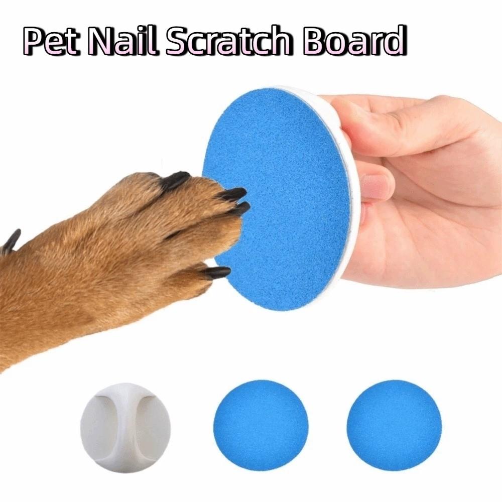 Professional Cat Nail Scratch Board Portable Handheld Cat Grooming Tool Indoor Pet Care