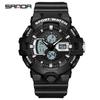 Sanda Luminous Unisex Multifunctional Casual Electronic Watch