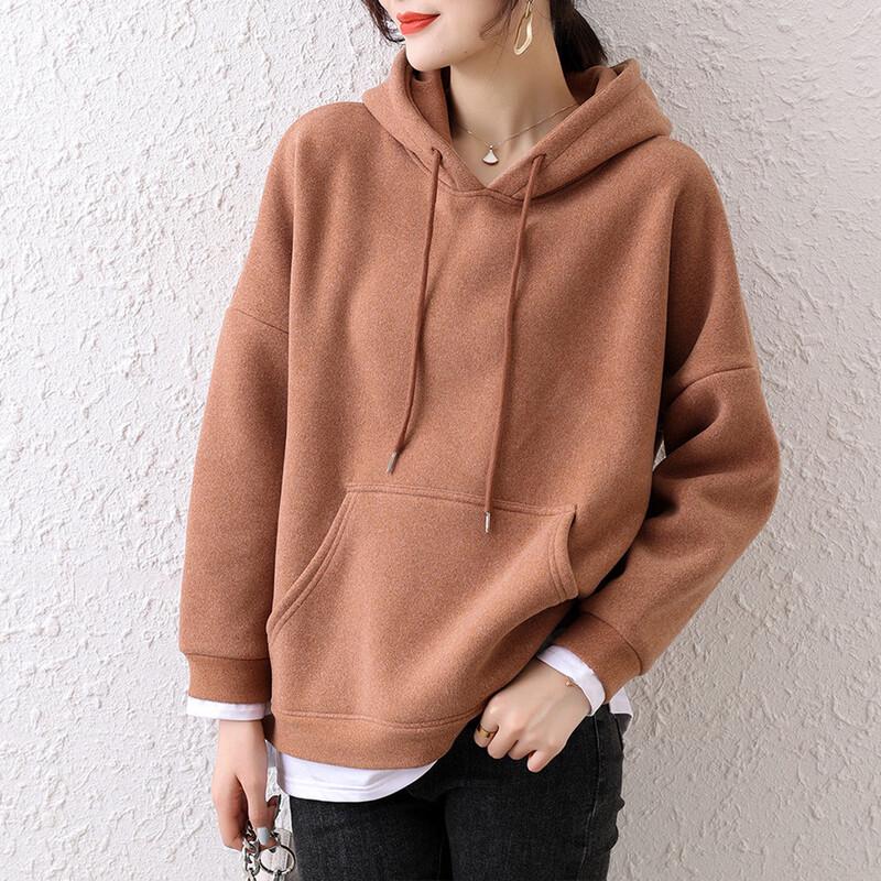 

IMAGINEX Women s Casual Long-Sleeve Hooded Sweatshirt One Size