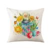 Pillow Hand-painted Printed Pillow Cover Easter Square Cushion Cover Sofa Cushion Pillow Cover