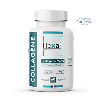 60 Capsules French Marine Collagen Type II CARTIDYSS 2 Boxes