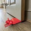 Butée de porte de bureau imprimée en 3D en forme de chien, cale décorative mignonne couché, forme animale antidérapante pour la sécurité du sol de la maison, caoutchoutée