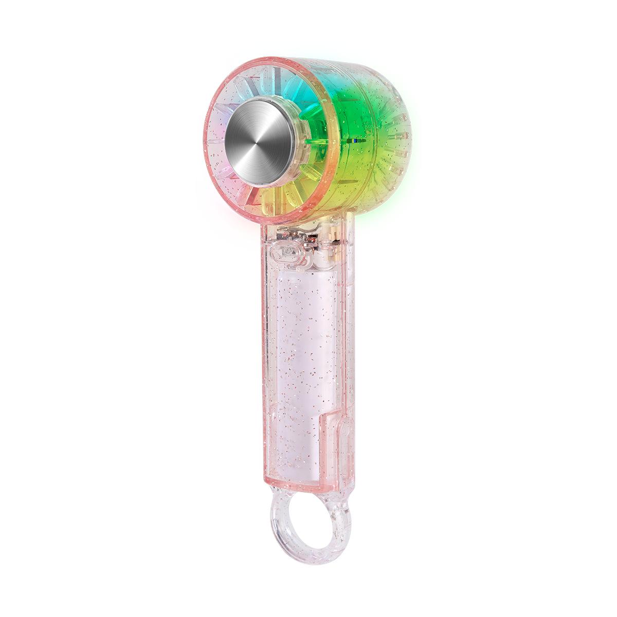 

Portable USB Rechargeable Transparent Cooling Fan with Carabiner and Ice Pack 167 x 55 x 22 mm рожевий