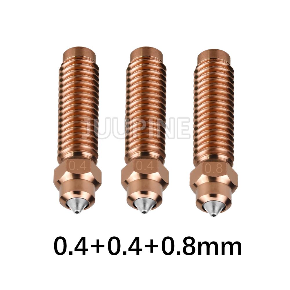 CC CC2 For Elegoo Centauri 0.2/0.4/0.6/0.8 Carbon Hotend Nozzle CC CC2 Chromium Zirconium Copper Bimetallic Nozzle3D Printer