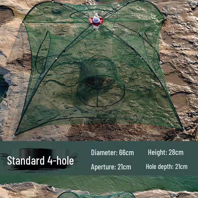 Shrimp and Fish Trap Net Cage for Crabs, Eels, Loaches, and Soft-Shelled Turtles