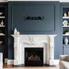 Elegant Iron Wall Art Modern Home Decor Metal Statement Piece Living Room Gift