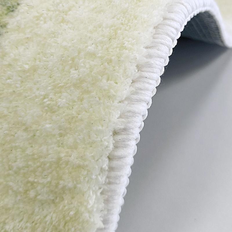 Large Area Living Room Decoration Green Carpet Thick Lounge Plush Floor Mat Fluffy Soft Study Rug Nordic Style Rugs for Bedroom