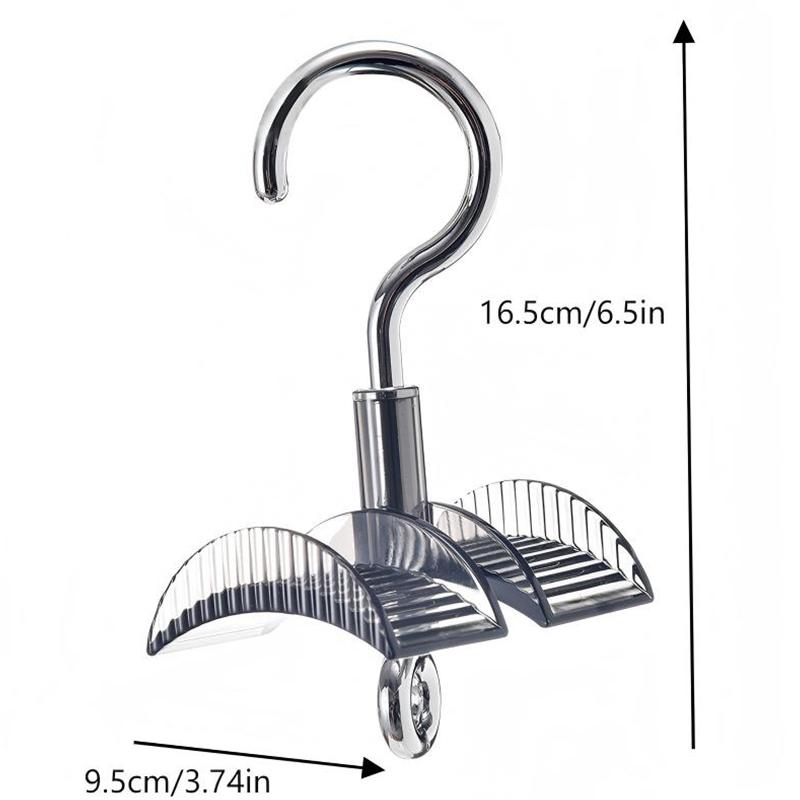 360° Rotating Bag Hook Multifunctional Bag Scarves Hanger Wardrobe Coat Rack No Drilling Required Home Storage Hangers
