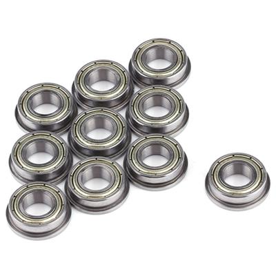 10 stücke F688ZZ Metall Stahl Doppelt Geschirmt Flansch Kugellager 8*16*5mm Für Motor