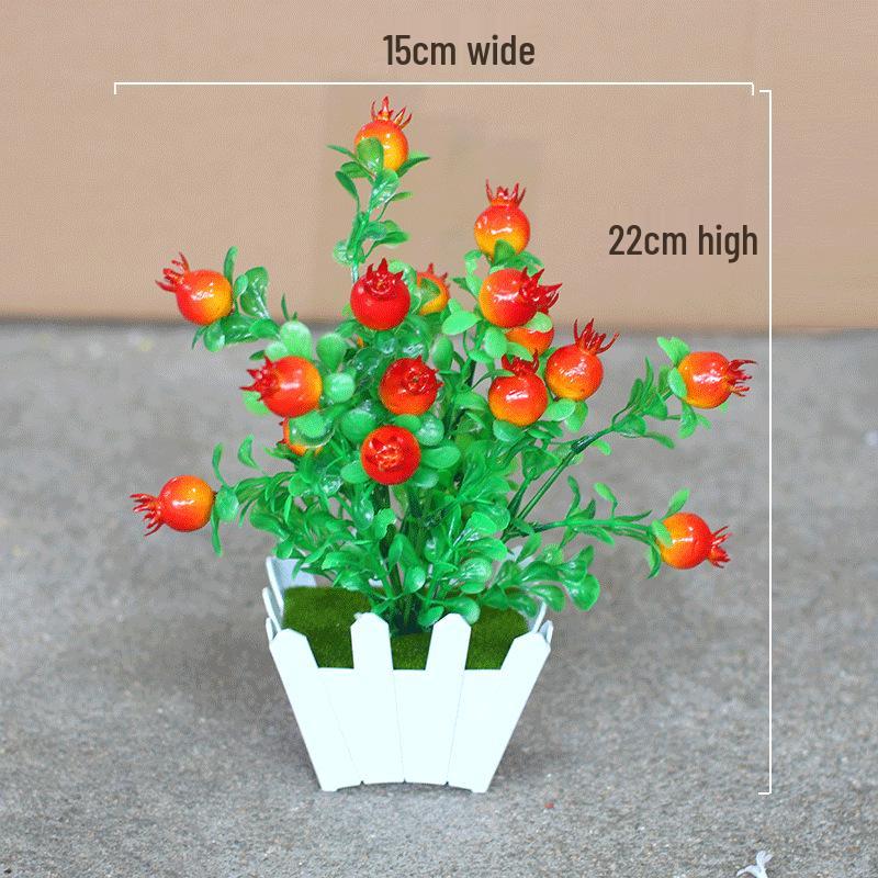 Eucalyptus Bonsai Artificial Green Plant for Home Decoration