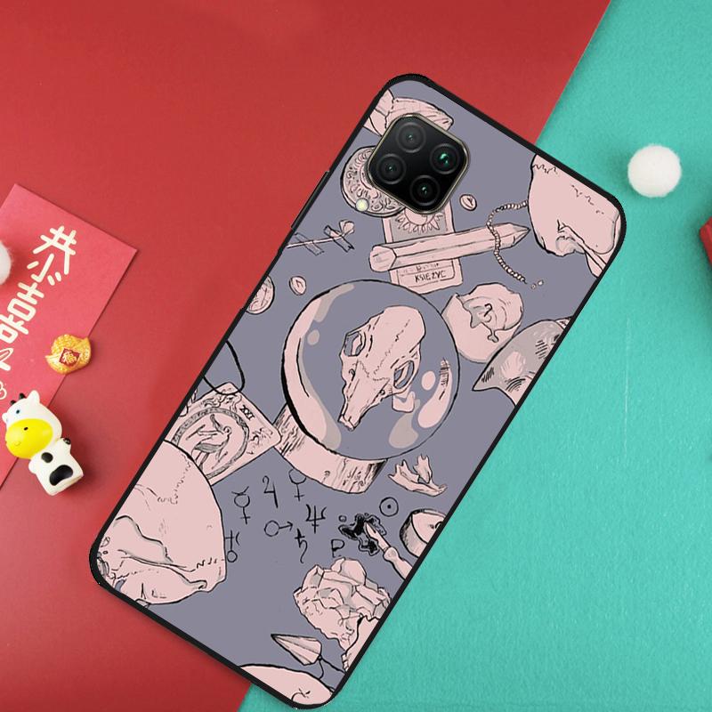 Pastel Goth Witchy For Huawei Nova 7i 8i 11i 12i Y73 Y72 Y61 Y91 Y90 Y70 Y60 9 10 SE 11 Pro P30 P40 Lite Case