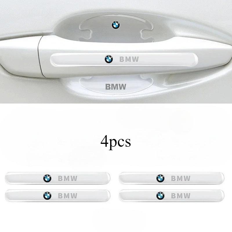For BMW M M3 M5 X1 X3 X5 X6 E90 E91 E92 E93 M3 E60 Car Door Bowl Handle Protector Stickers Transparent Anti-scratch Film FY0