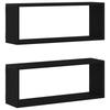 2 Pieces of Wall Decoration Racks, Entrance Storage Wall Shelf, Bathroom Storage Rack, Living Room Decoration Rack