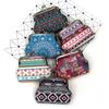 Retro Ethnic Print Women's Clasp Coin Purse - Little Girl Handheld Wallet