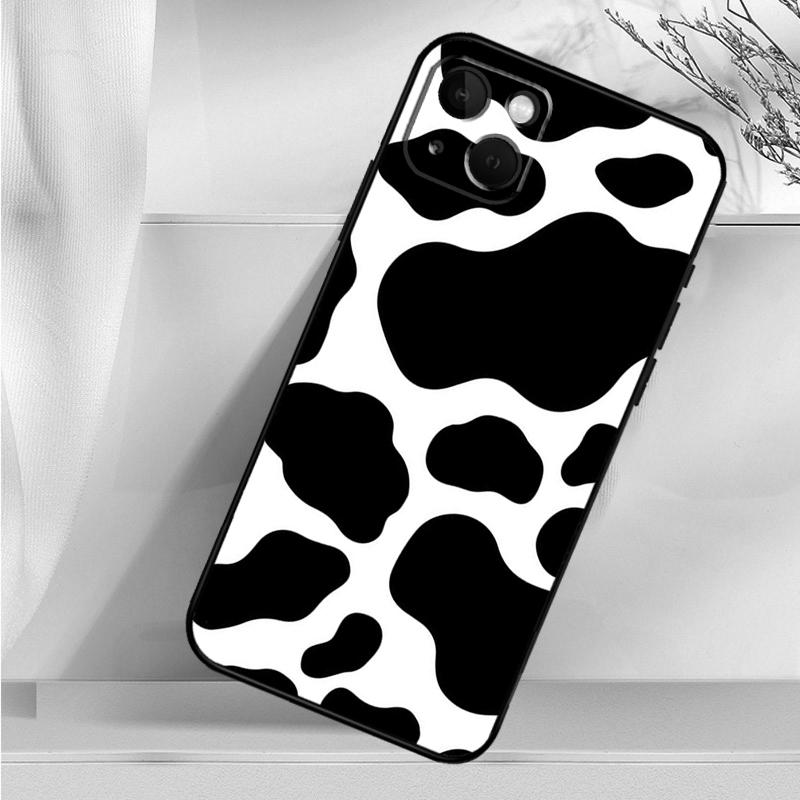 Cow Print Shockproof Case For iPhone 17 16 Pro Max 11 14 15 Plus 12 13 Mini 16e 17 Air Phone Cover