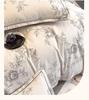 Thickened All-Cotton 4-Piece Floral Duvet Cover & Bed Sheet Set for Autumn/Winter