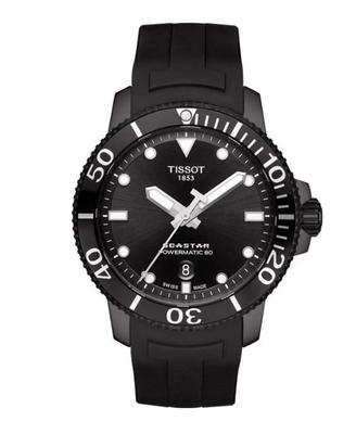 T-Sport Seastar Powermatic 80 T120.407.37.051.00 T1204073705100 Automatic 300M Men's Watch