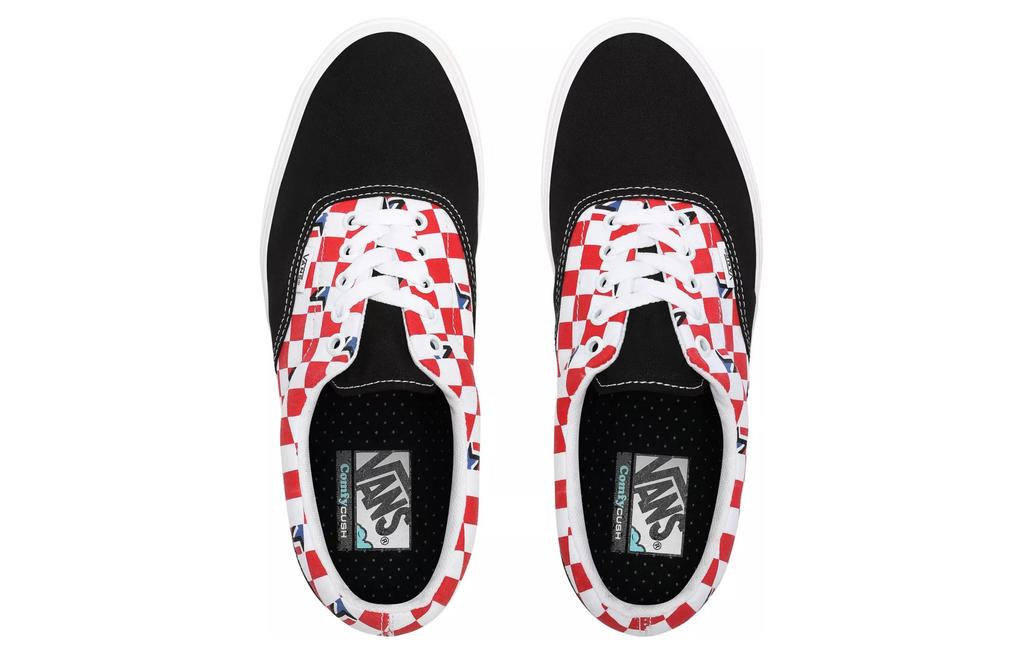 Vans Dimension ComfyCush Era Schuhe | Schwarz Rotweißschwarz VN0A3WM91NG