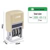 Automatic Re-inking Teacher QC Date Stamp with Adjustable Year, Month, Day