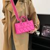 Premium small square bag tote  new fashion versatile portable small square bag shoulder messenger bag