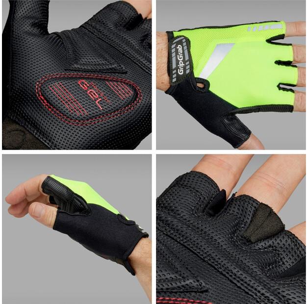 Велосипедные перчатки GripGrab ProGel (желтые)