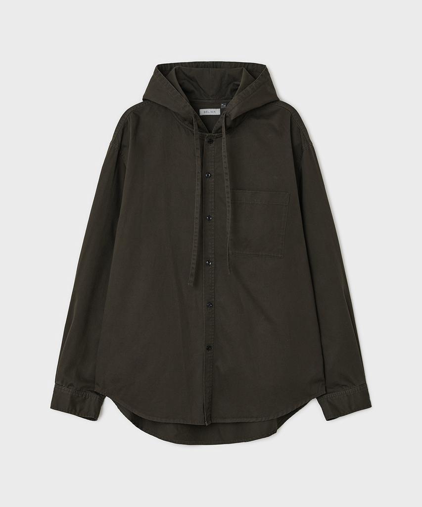 Bellie Urban Hoodie Jacket - Khaki