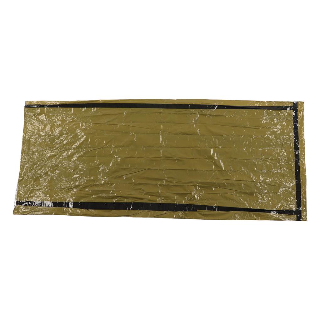 Emergency Survival Sleeping Bag Thermal Insulation PE Aluminum Film Survival Bivouac Bag with Storage Bag for Outdoor