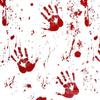 New Blood Tablecloth Halloween Decoration Horror Blood Handprint Tablecloth Halloween Party Decoration