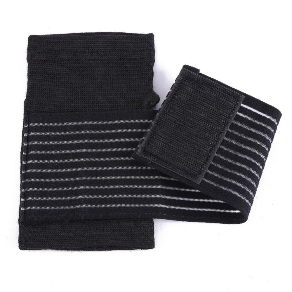 1 Pair Compression Wrist Guard Nylon Wristband Powerlifting Elastic Wrist Bandage Gym