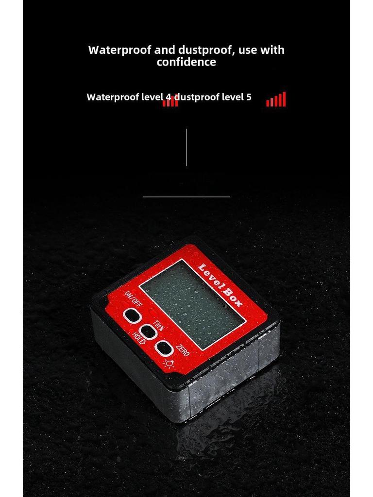 ETOPO 360° Digital Inclination Box with Backlight & Strong Magnet