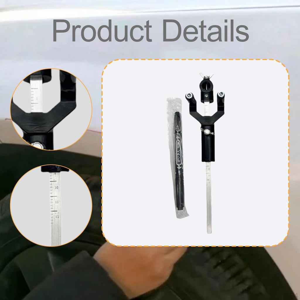 Car Wheel Eyebrow Marker, Parallel Marker for Truck Wells