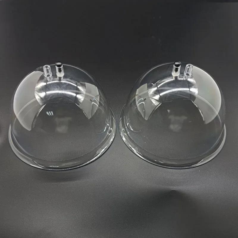25.5CM Grande Ventosa a Vuoto Potenziamento Glutei Modellamento Contorni del Corpo Potenziamento Seno Pompa in Plastica per Sollevamento Fianchi Vaso per Coppettazione