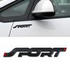 Metal Car Sticker 3D SPORT Emblem Trunk Fender Badge Decal Auto Racing Sport Word Letter Logo Sticker Car Decoration Accessories