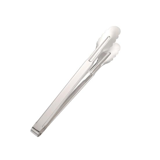 

Кухонные щипцы широкие с легкой фиксацией из нержавеющей стали с длинной ручкой сервировочные клипсы 12Inch