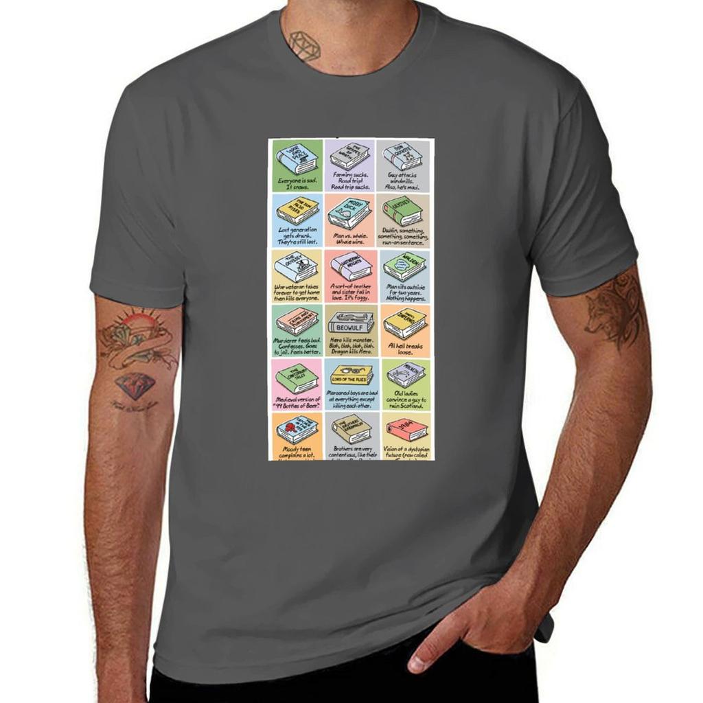 Abridged Classics (Composite) TShirt Heavy Duty Casual Work Tee TShirt
