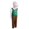 Wallace And Gromit Inspired Super Cool Dog Cosplay Costume For Kids Unisex Sizes 110 To 190